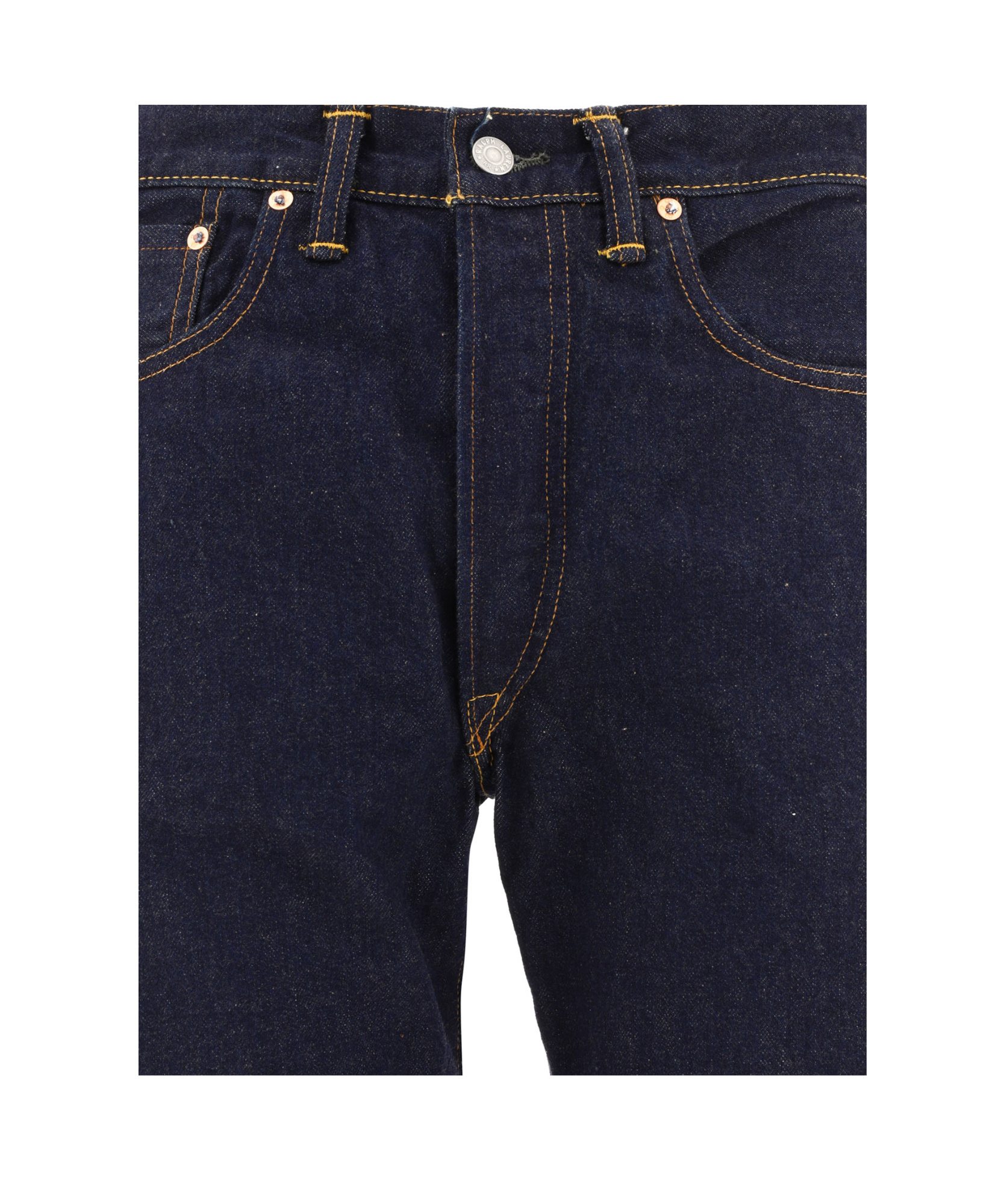 Rrl Belt-loop Jeans In Black