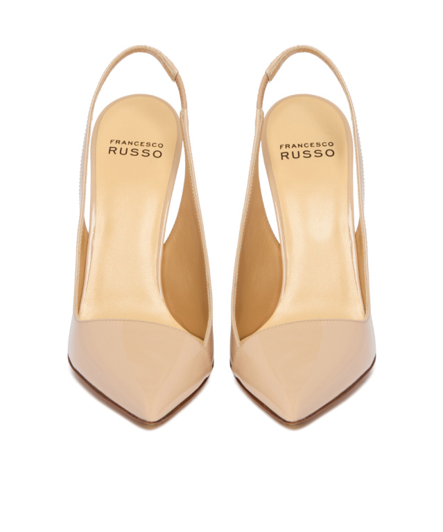 Francesco Russo High-heeled Sandals In Nude