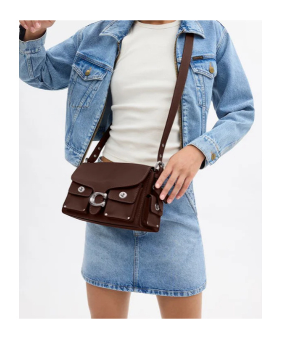 Coach Cargo Turnlock Soft Tabby