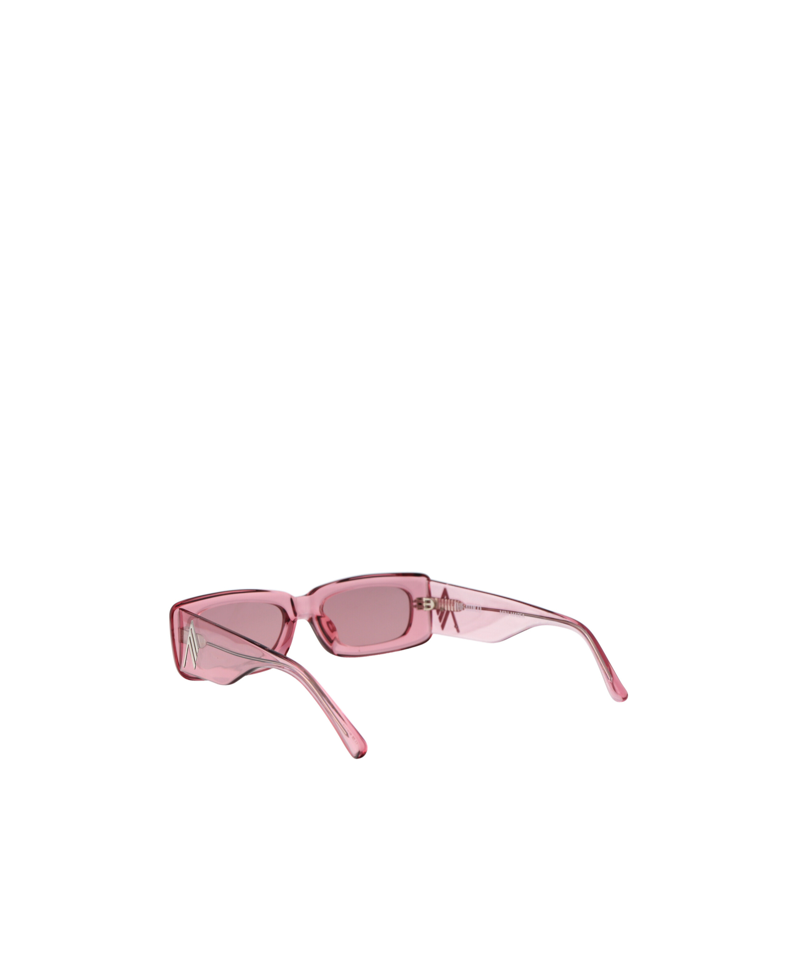 Attico Linda Farrow X The Square Sunglasses In Pink