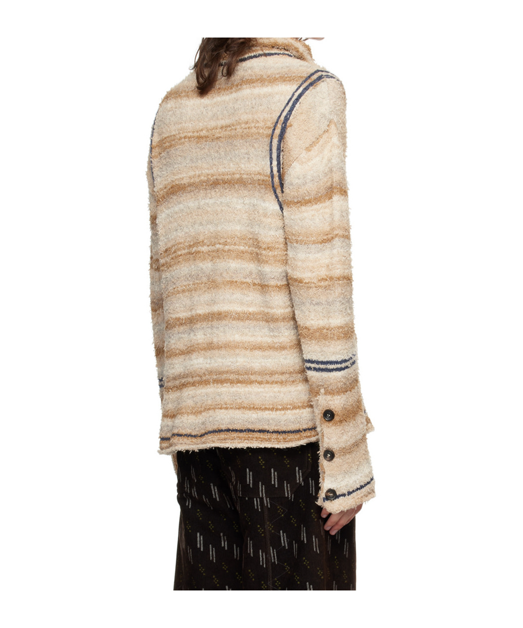 Kiko Kostadinov Beige Scarpitta Turtleneck In Nude