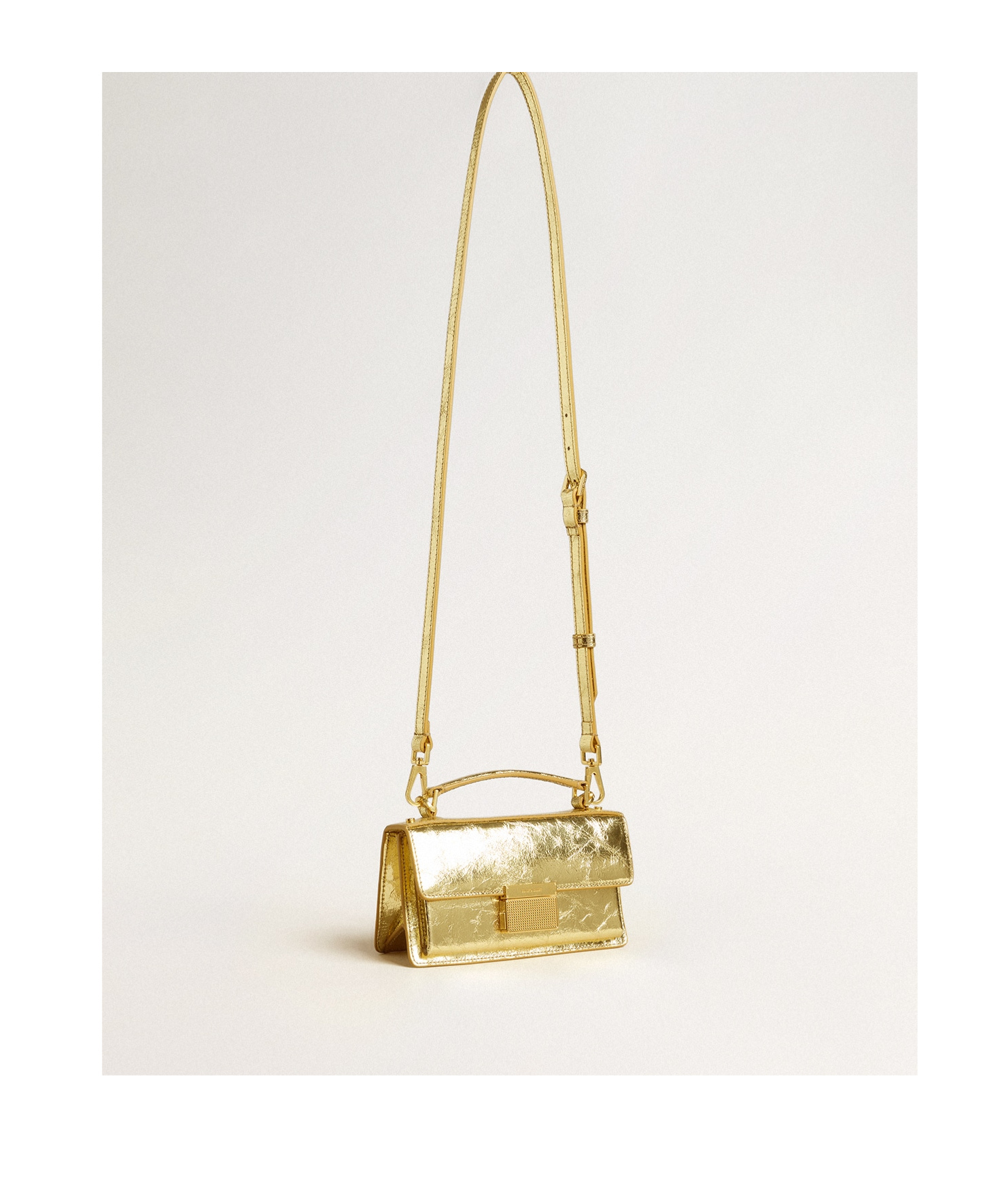 Golden Goose Small Venezia Crossbody Bag In Nude