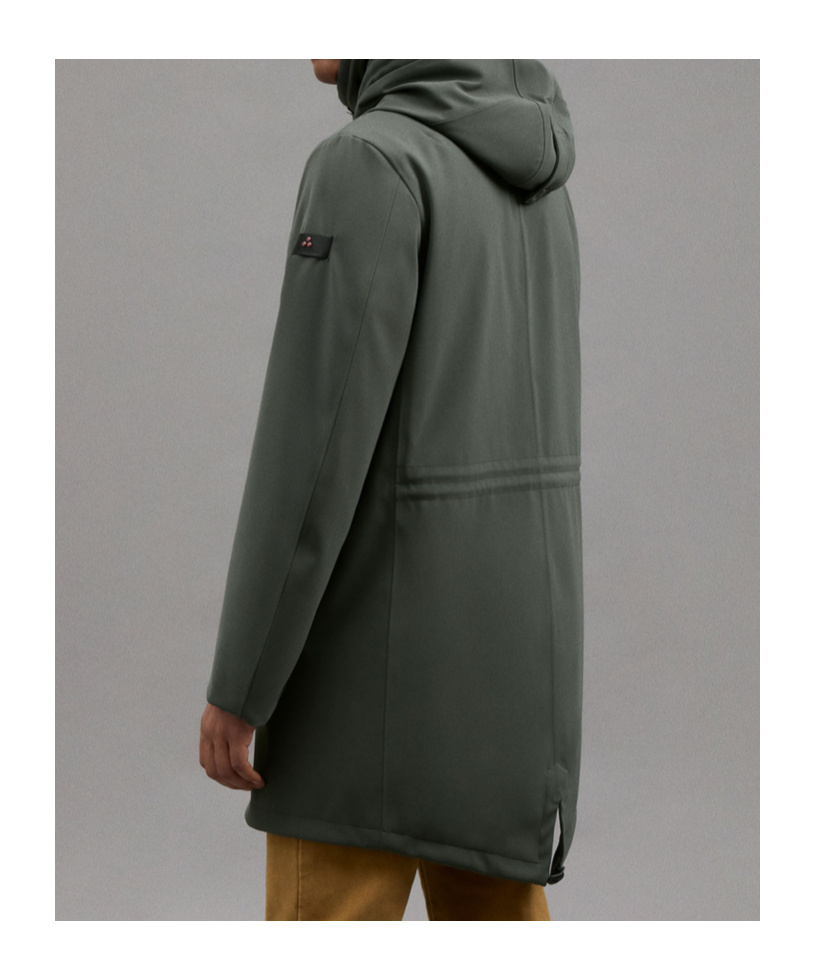 Peuterey Three-layer Sturdy Fabric Parka In Black