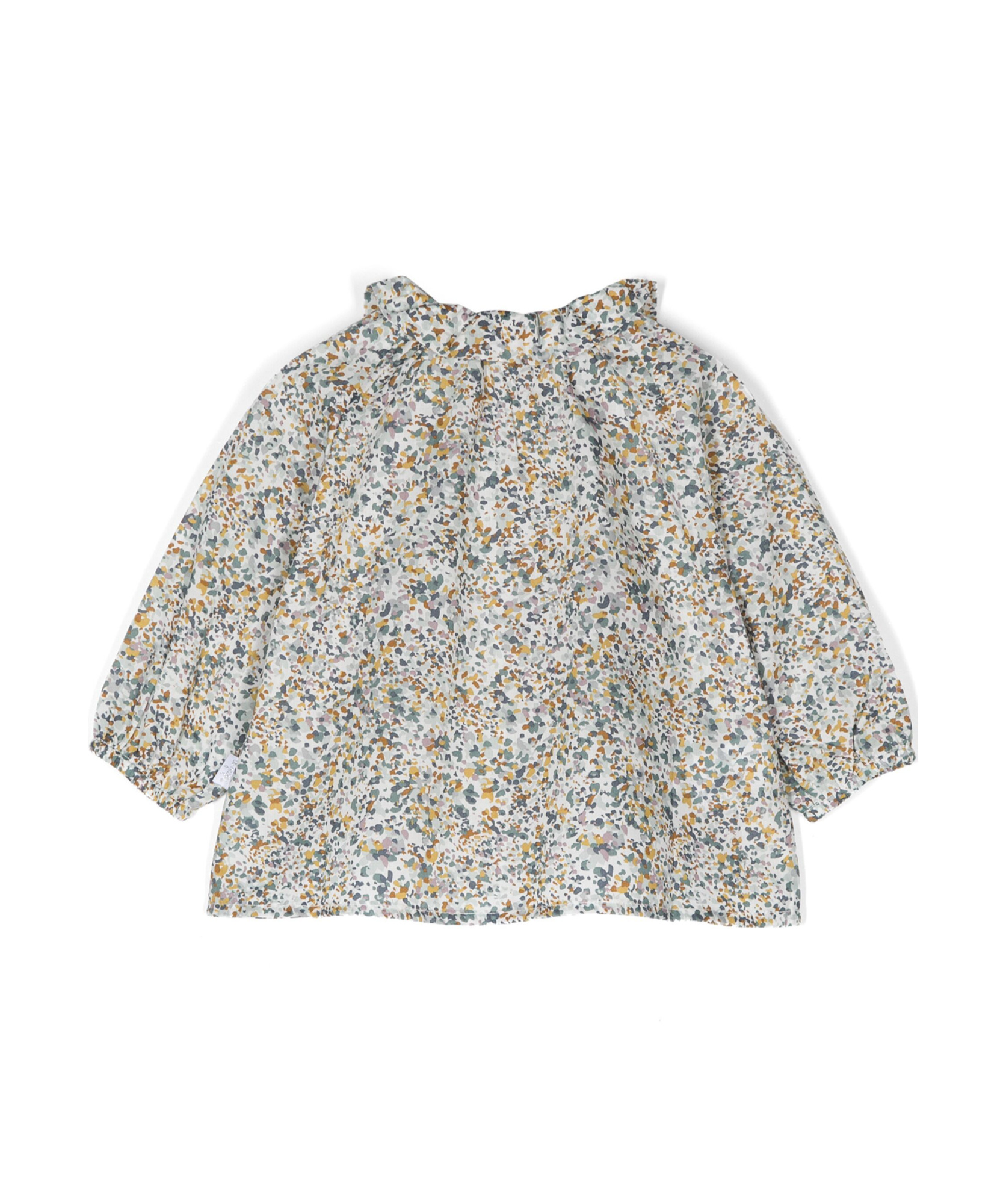 Il Gufo Abstract-print Blouse In Gray