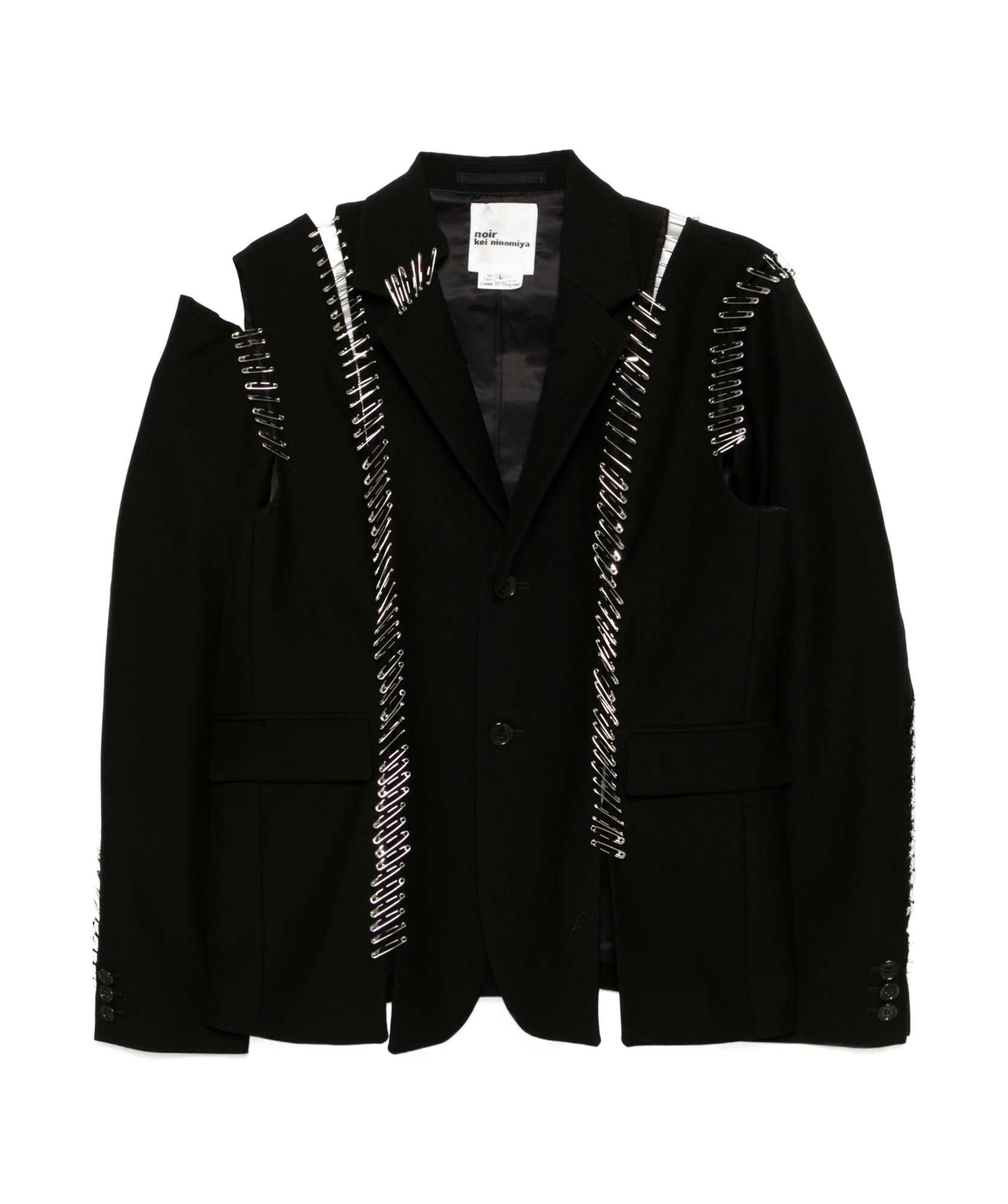 COMME DES GARÇONS LONG-SLEEVED SUIT JACKET