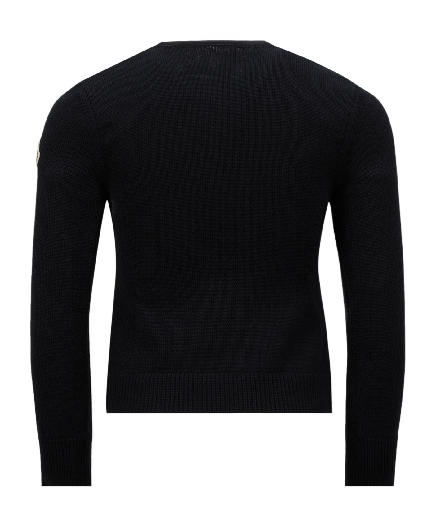 Moncler Long-sleeved Cardigan In Blue