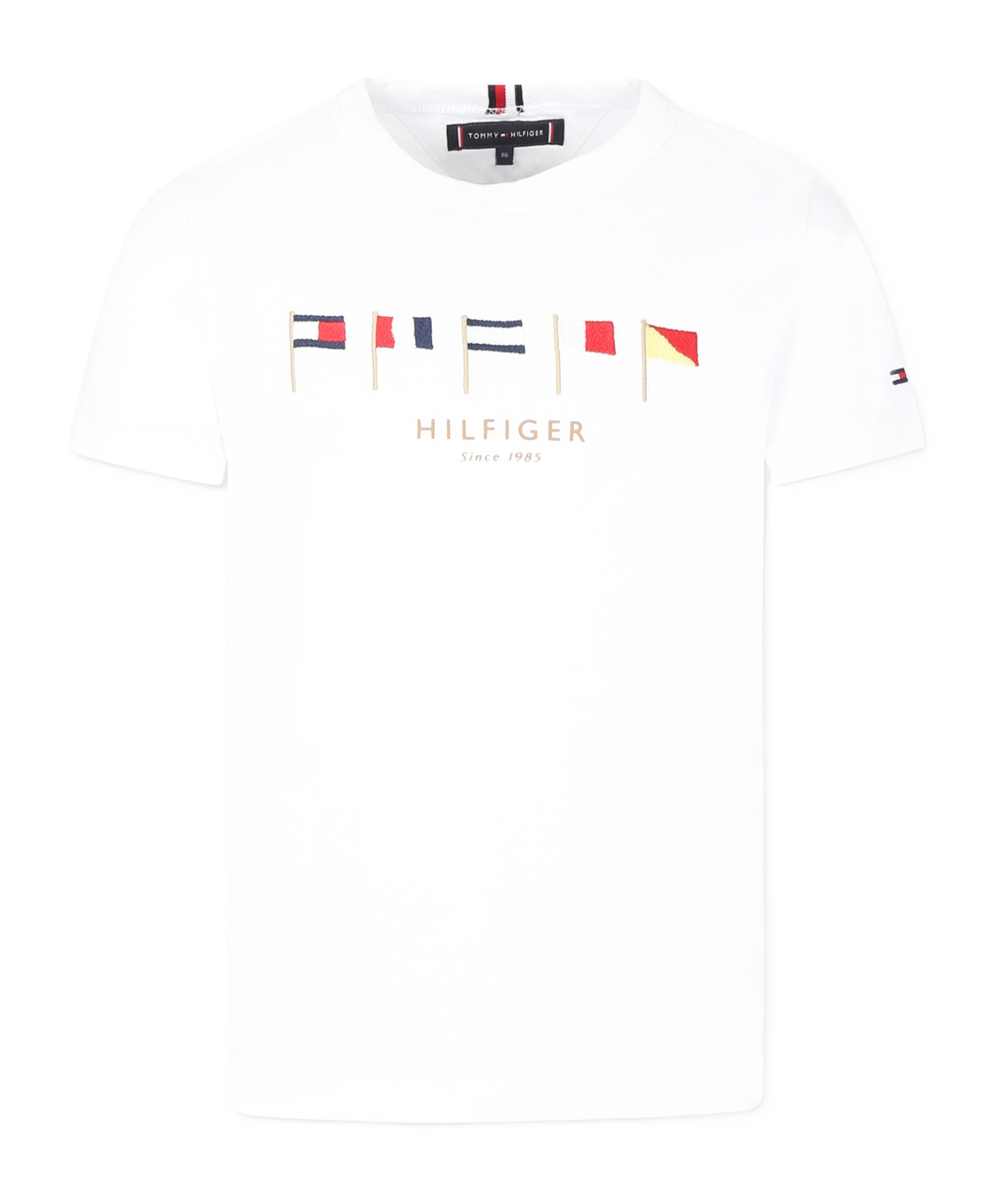 Tommy Hilfiger Short Sleeve T-shirt In White