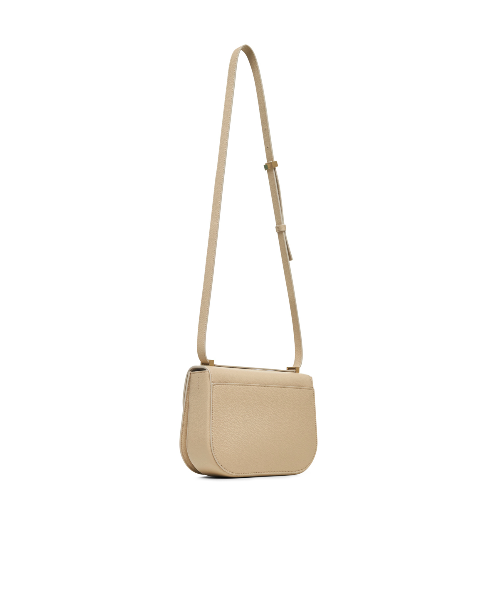 Ferragamo Flip Shoulder Bag In Nude
