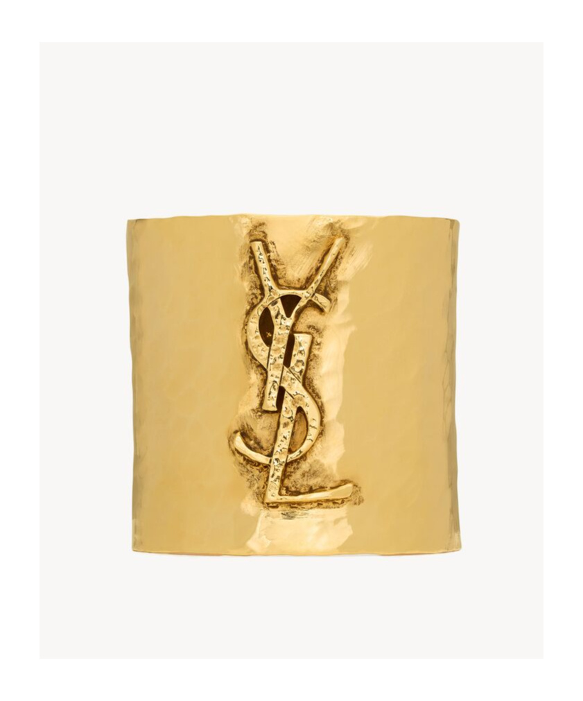 Saint Laurent Wide Open Cassandre Bracelet