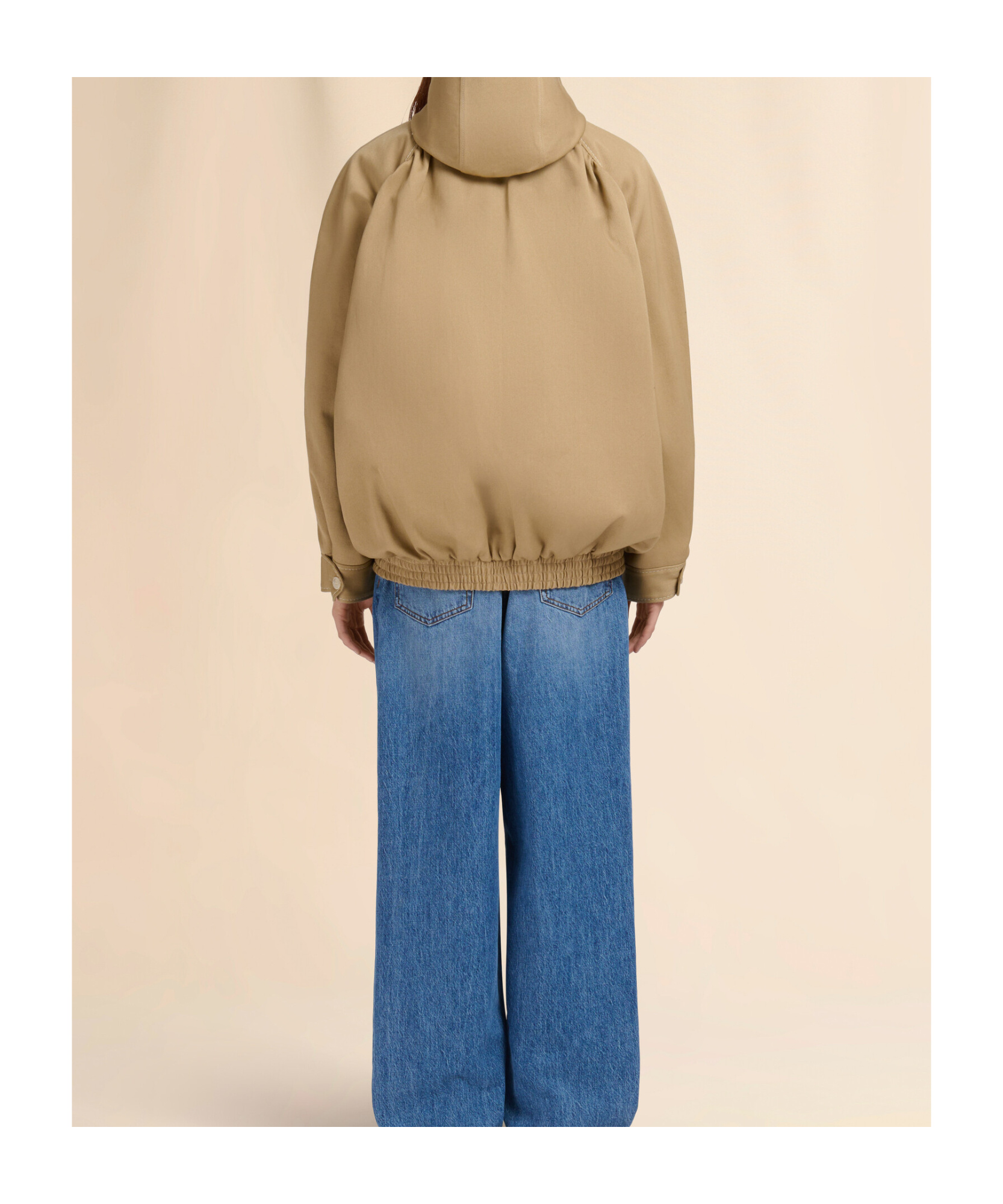 Marni Brown Drill Bomber Jacket In Brown