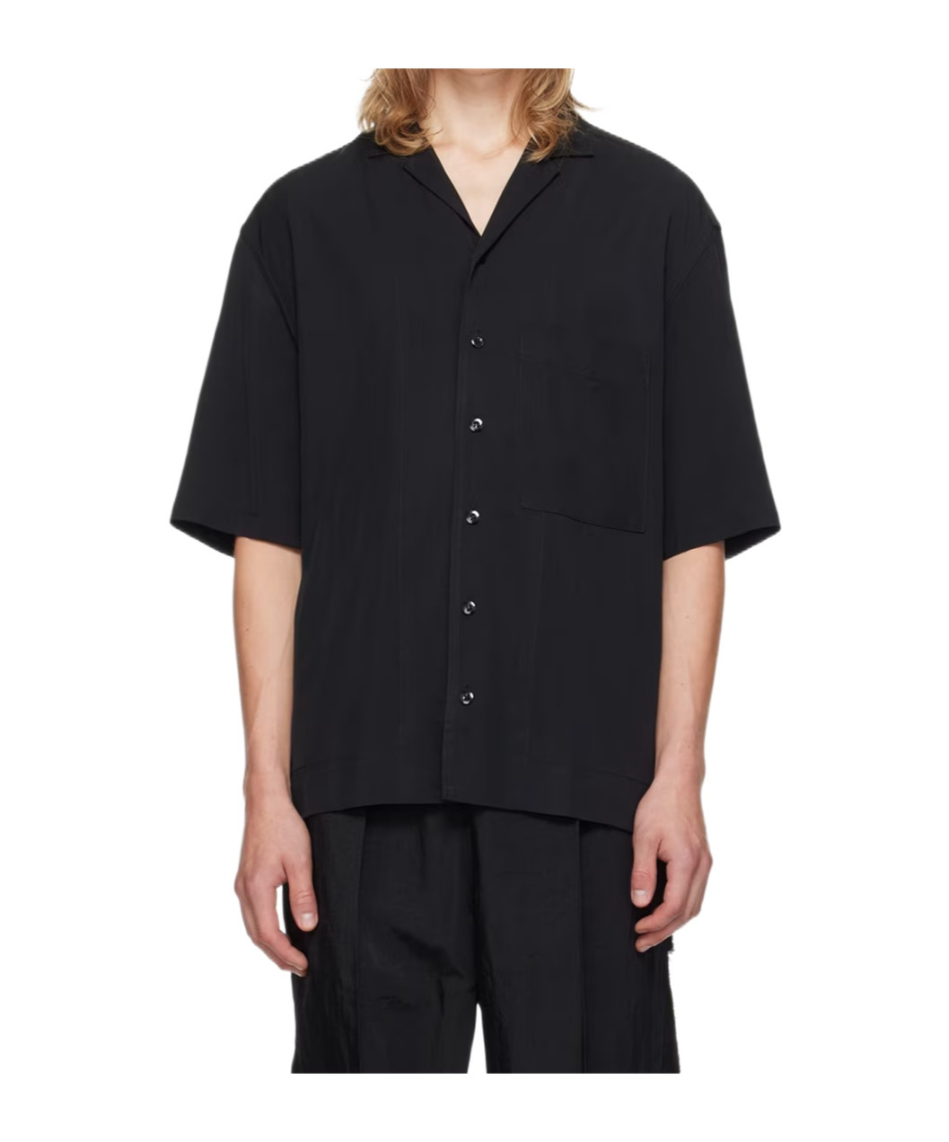 Shop Song For The Mute Logo Button Down Shirt
