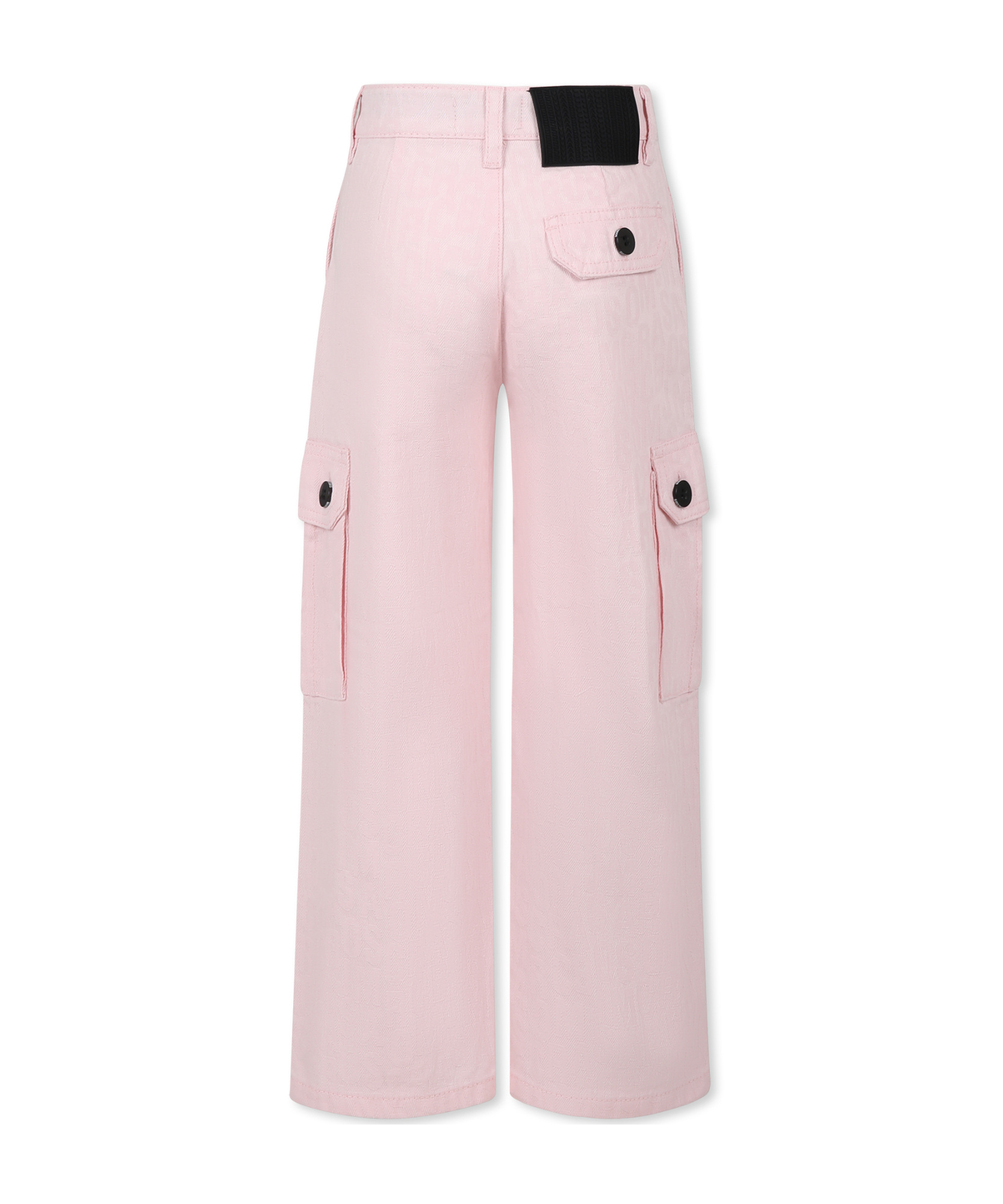 Marc Jacobs Girl's Cotton Twill Cargo Trousers In Pink