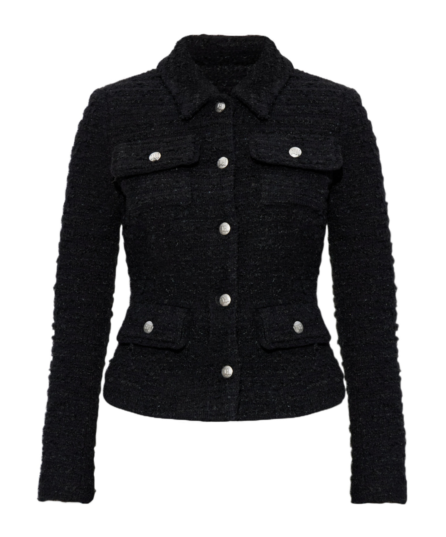 Misbhv Denim Casual Jacket In Black