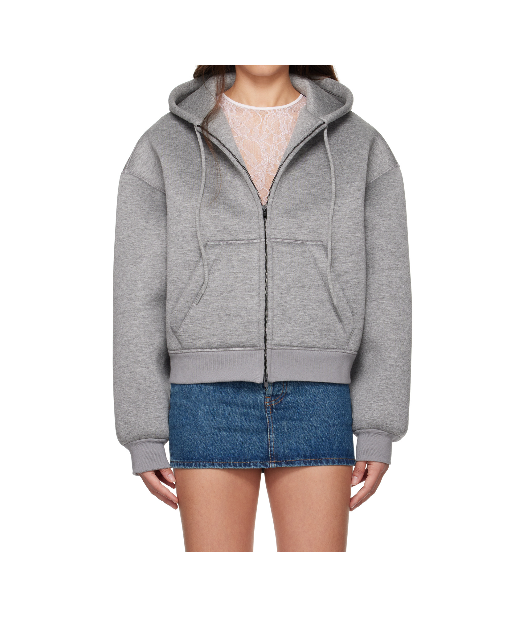 Shop Wardrobe.nyc Scuba-jersey Hoodie