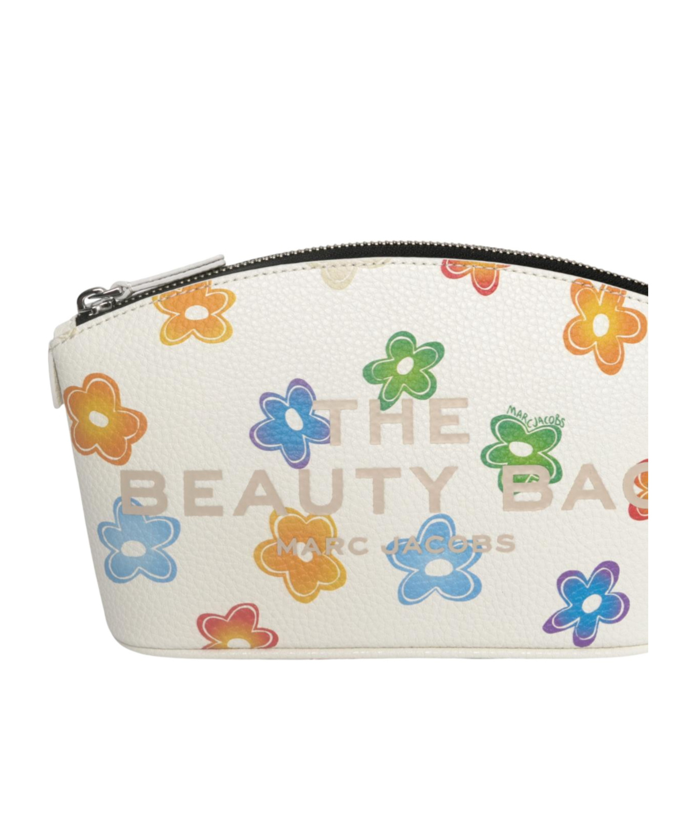 Marc Jacobs Floral Printed Toiletry Bag In White