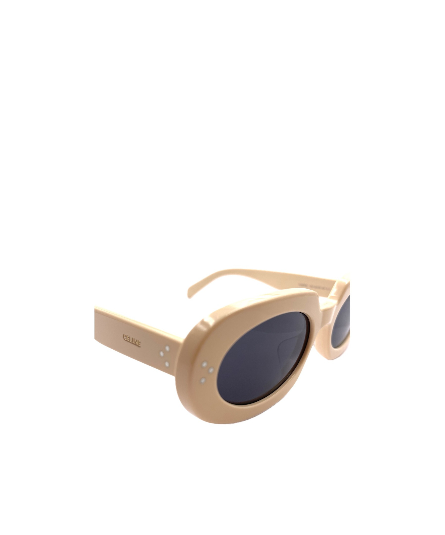 Celine Geometric Frame Sunglasses In Black