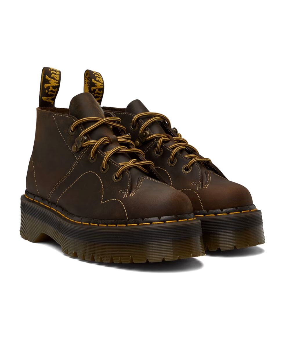 DR. MARTENS' CHURCH ARC QUAD SHORT BOOTS