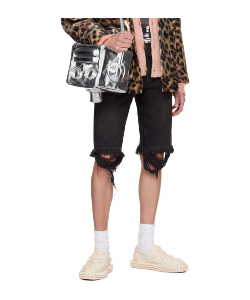 Doublet Belt-loop Shorts In Black