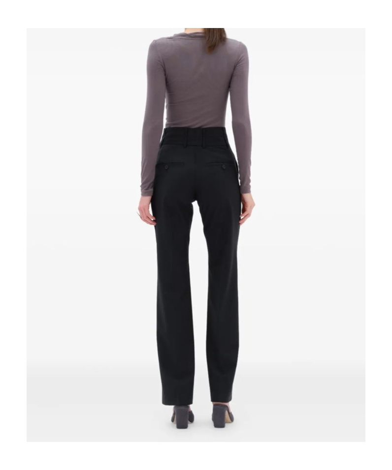 Remain Birger Christensen Casual Pants With Belt Loops In Black