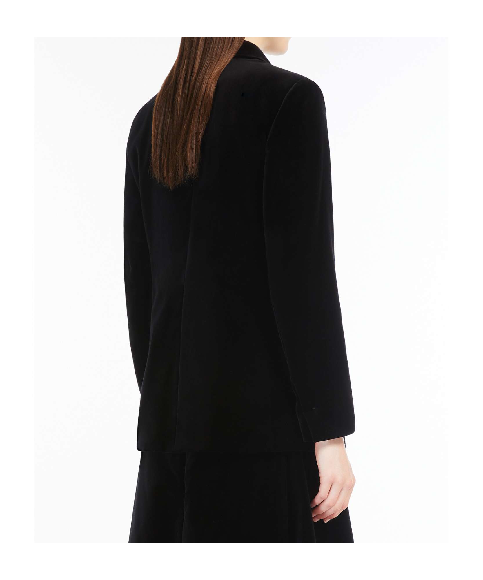 Max Mara 's  Double-breasted Long-sleeved Jacket In Black