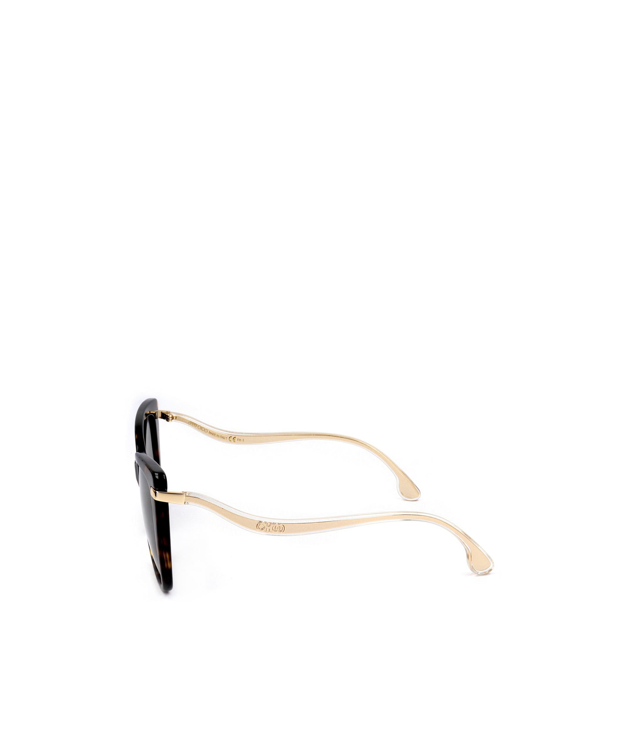Jimmy Choo Eyewear Cat-eye Frame Sunglasses In Gray