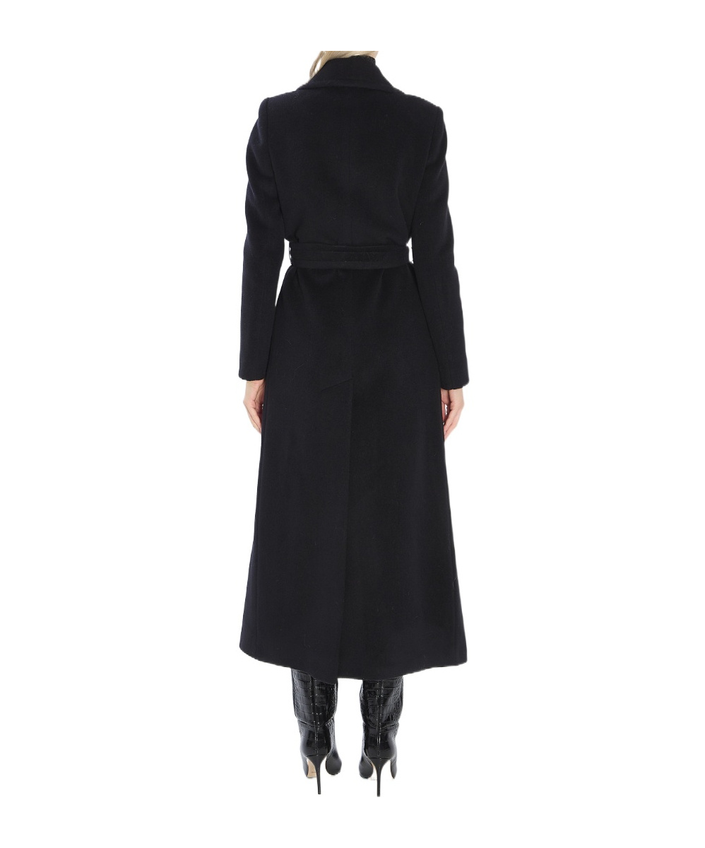 Tagliatore Melody Classic-lapels Coat In Black