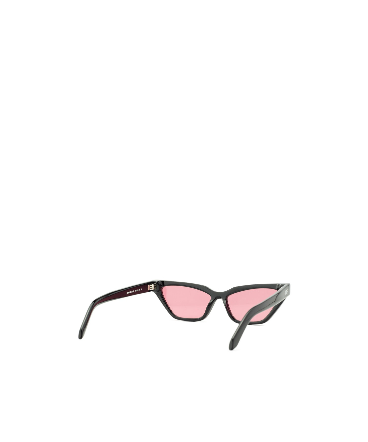 Off-white Geometric Frame Sunglasses In Pink