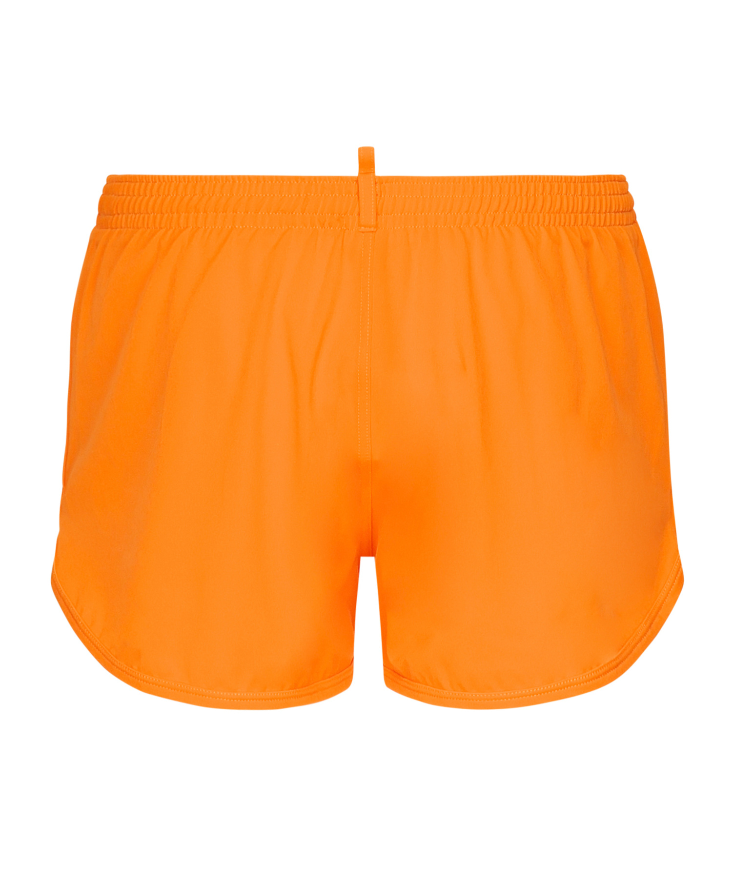 Dsquared2 Logo Printed Drawstring Swim Shorts In Orange