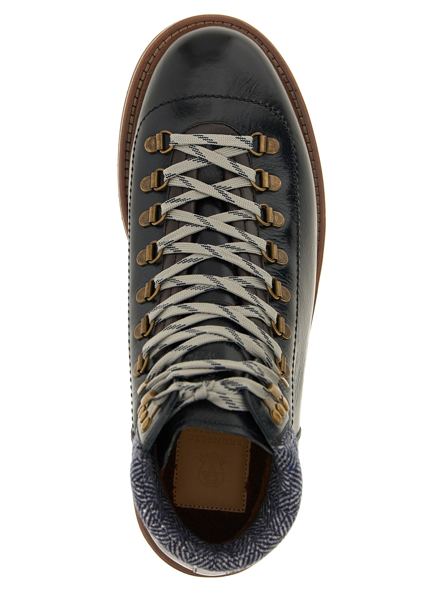 Brunello Cucinelli Mountain Boot Boots And Ankle Boots Black In Black