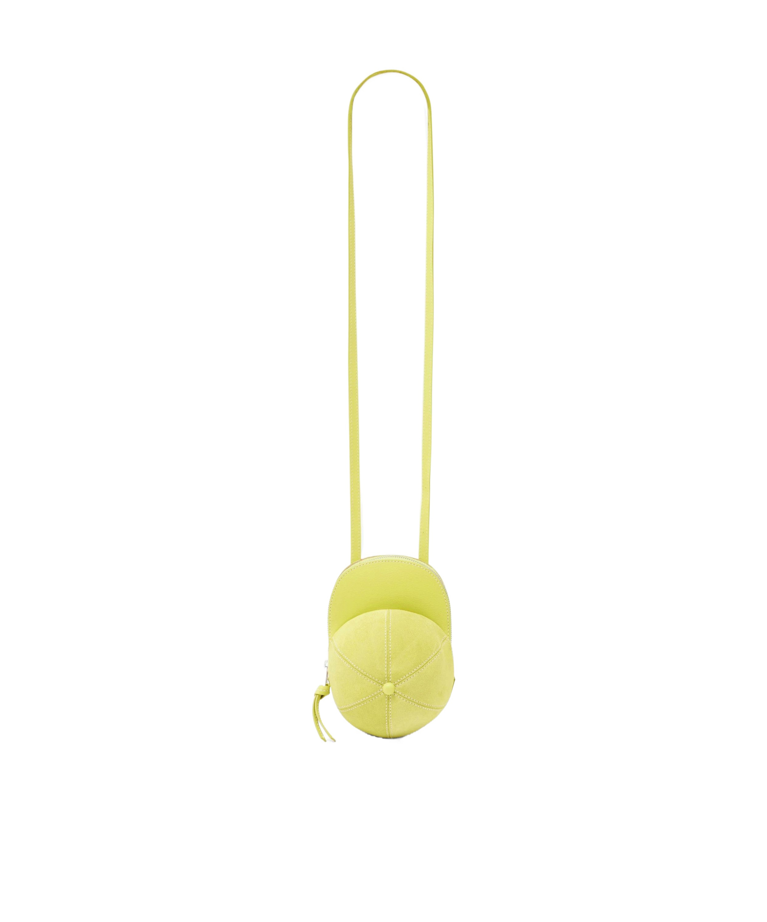 Jw Anderson Shoulder Bag Cap In Yellow