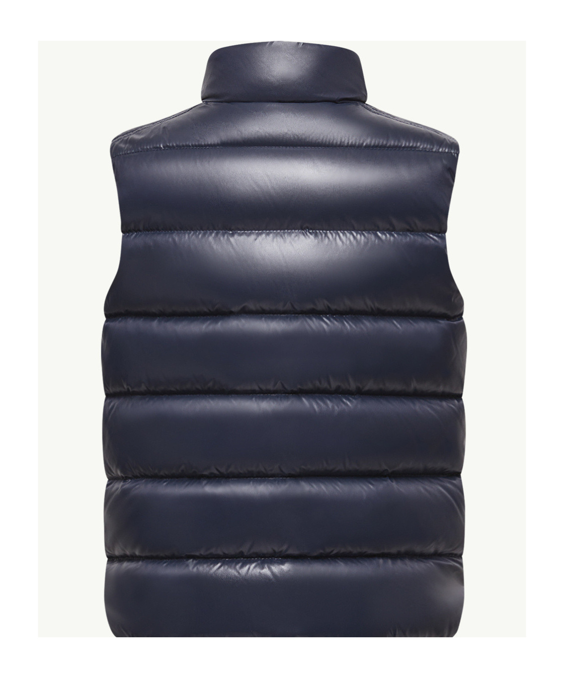 Moncler Sleeveless Puffer Jacket In Blue