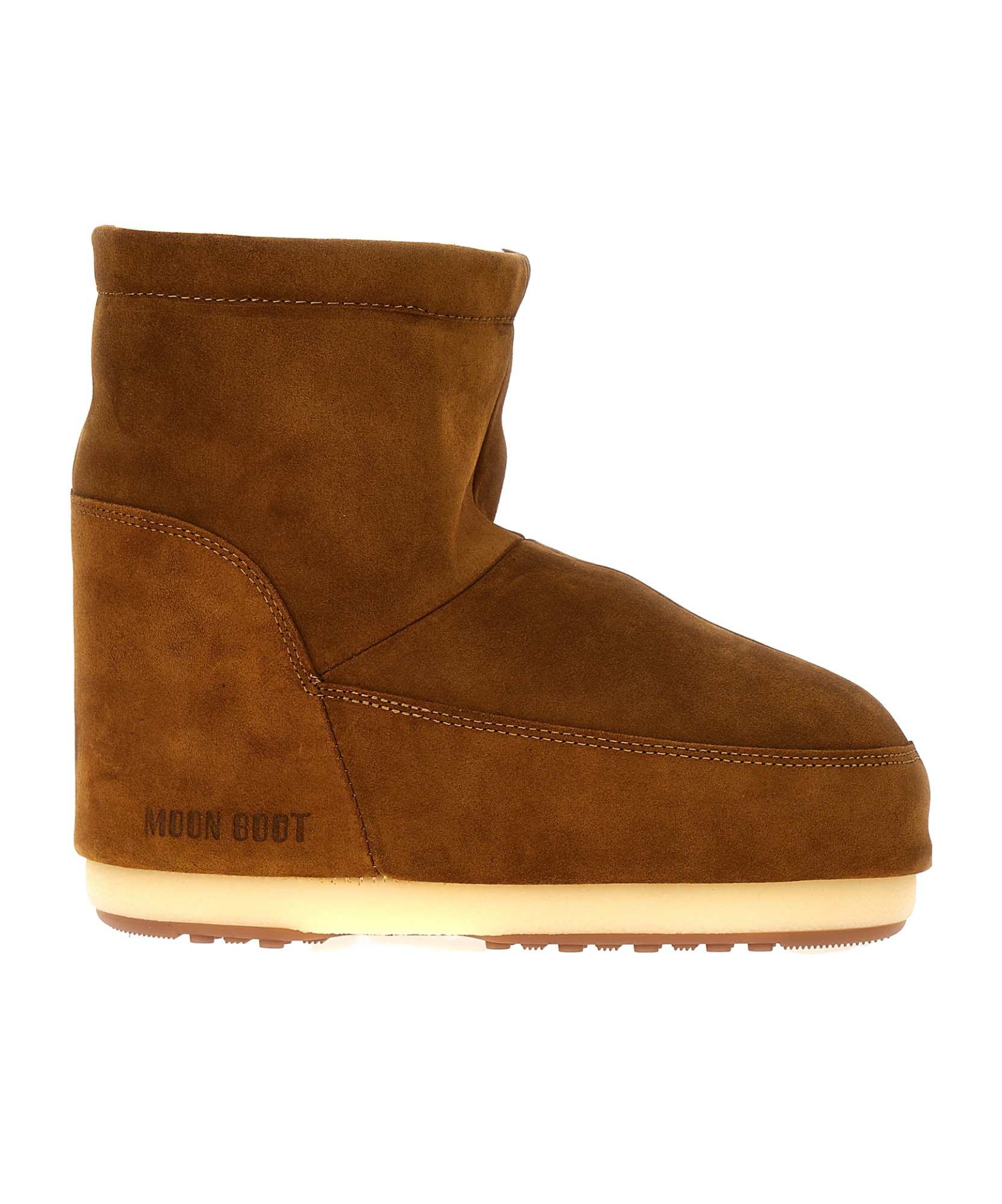 Moon Boot Icon Low Suede Snow Boots In Brown