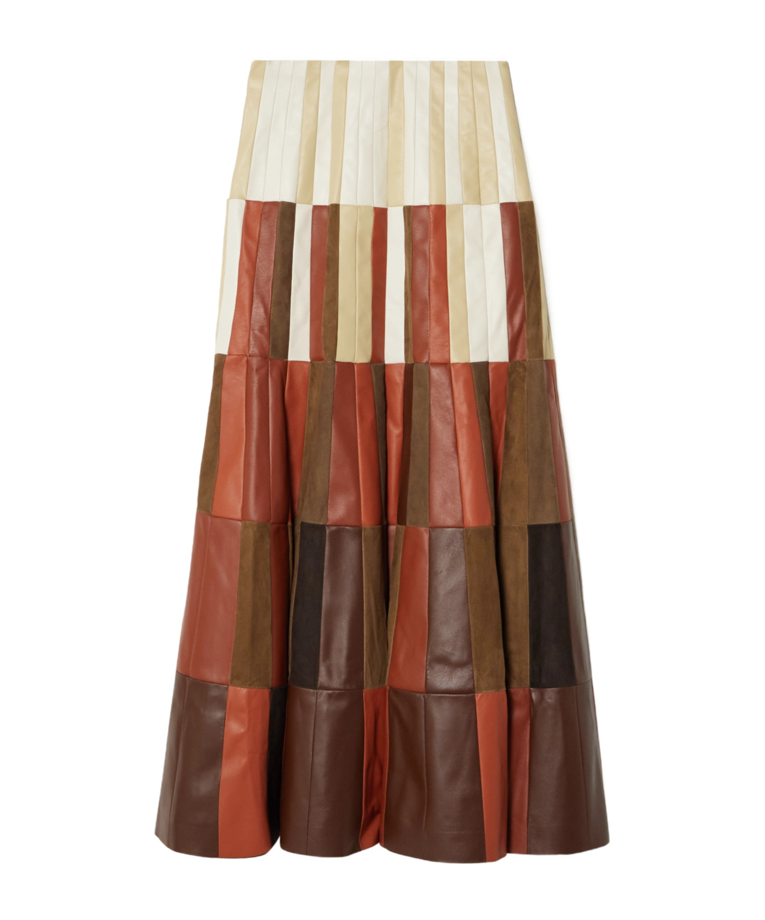 Gabriela Hearst Patterned Skirt In Brown