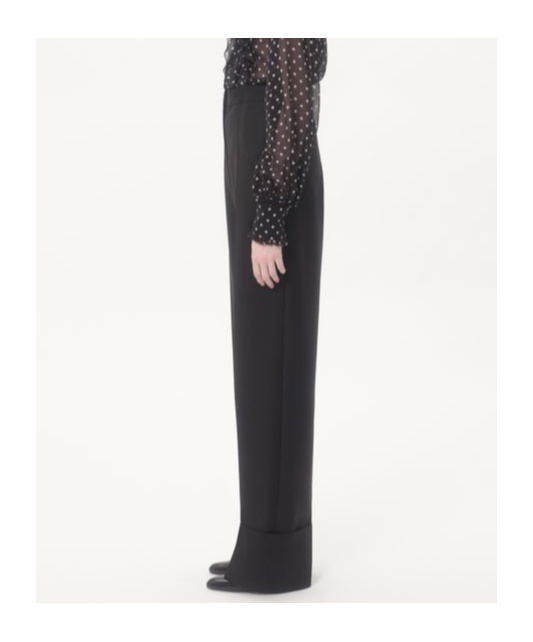 VALENTINO VALENTINO HIGH WAIST STRAIGHT LEG TROUSERS