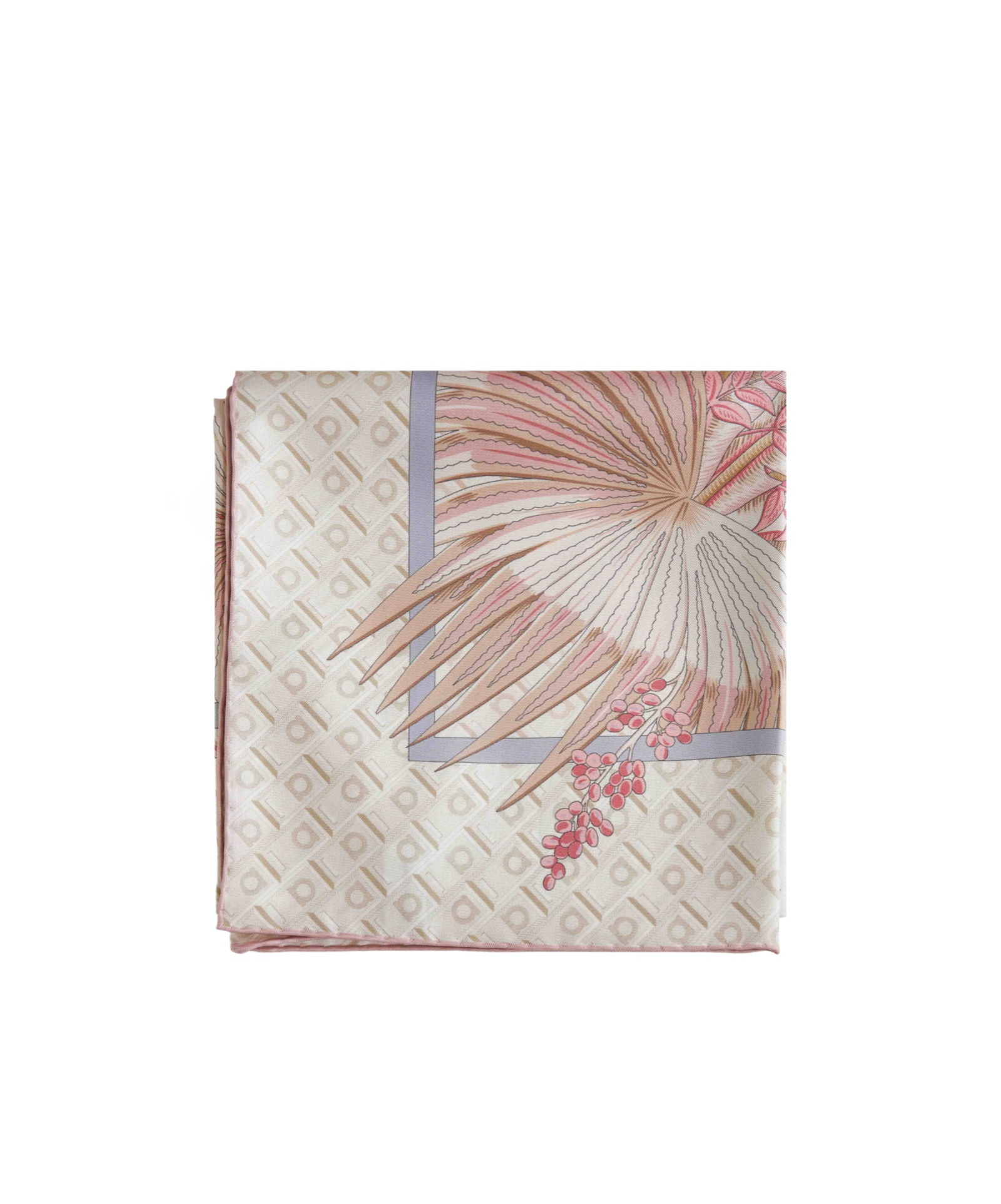 Ferragamo Dune Print Silk Twill Scarf