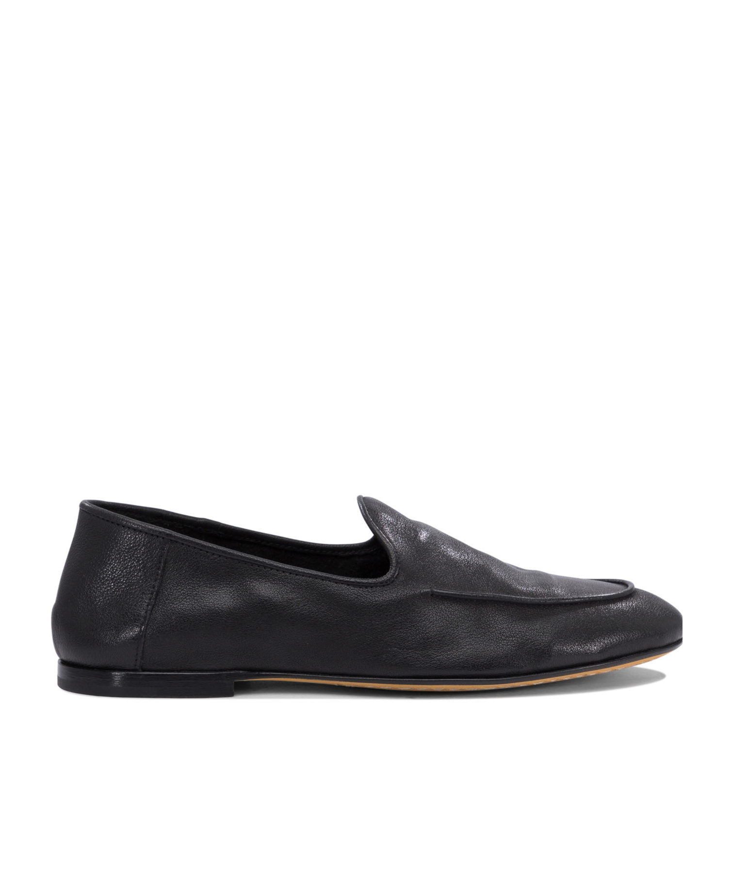 Officine Creative Women's Leather Slippers Sandal In Black