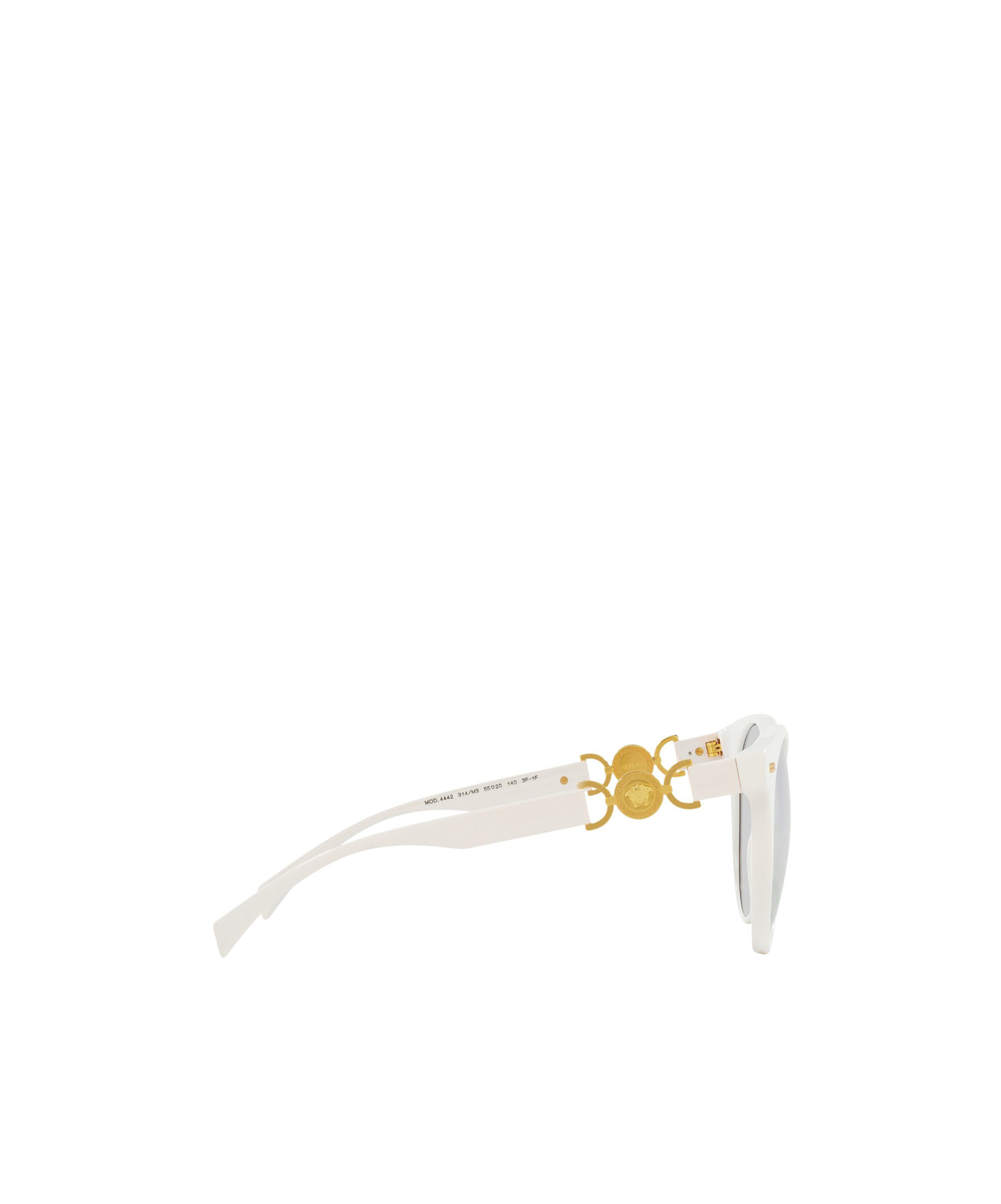 Versace Eyewear Cat-eye Frame Sunglasses In White
