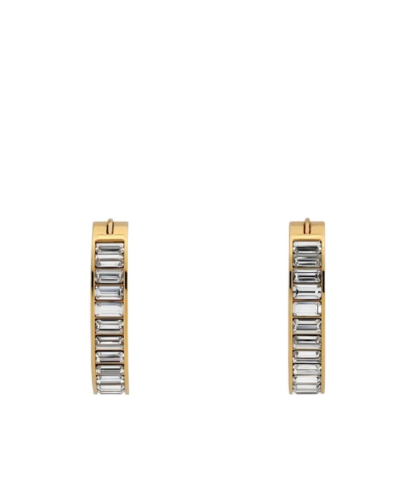 Gucci Loop Earrings In Yellow