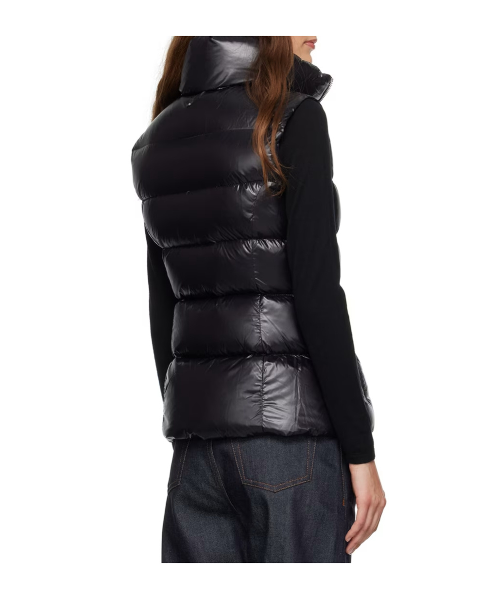 Mackage Logo-patch Padded Gilet In Black