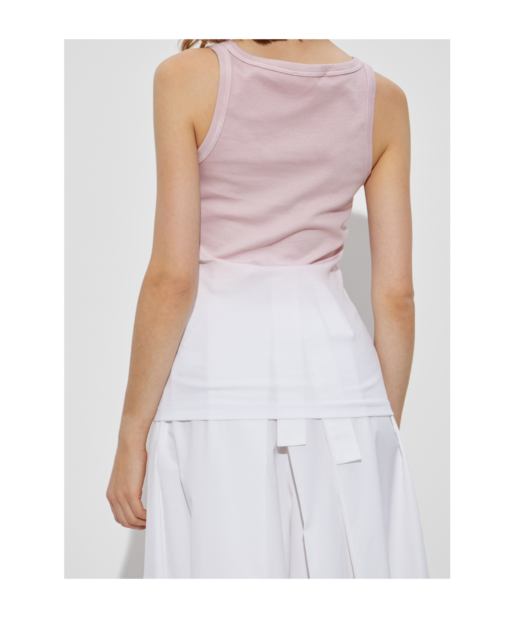 Fabiana Filippi Sleeveless Vest In White