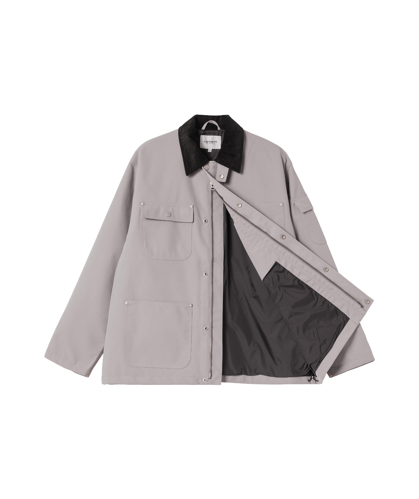 Carhartt Long-sleeved Casual Jacket In Gray