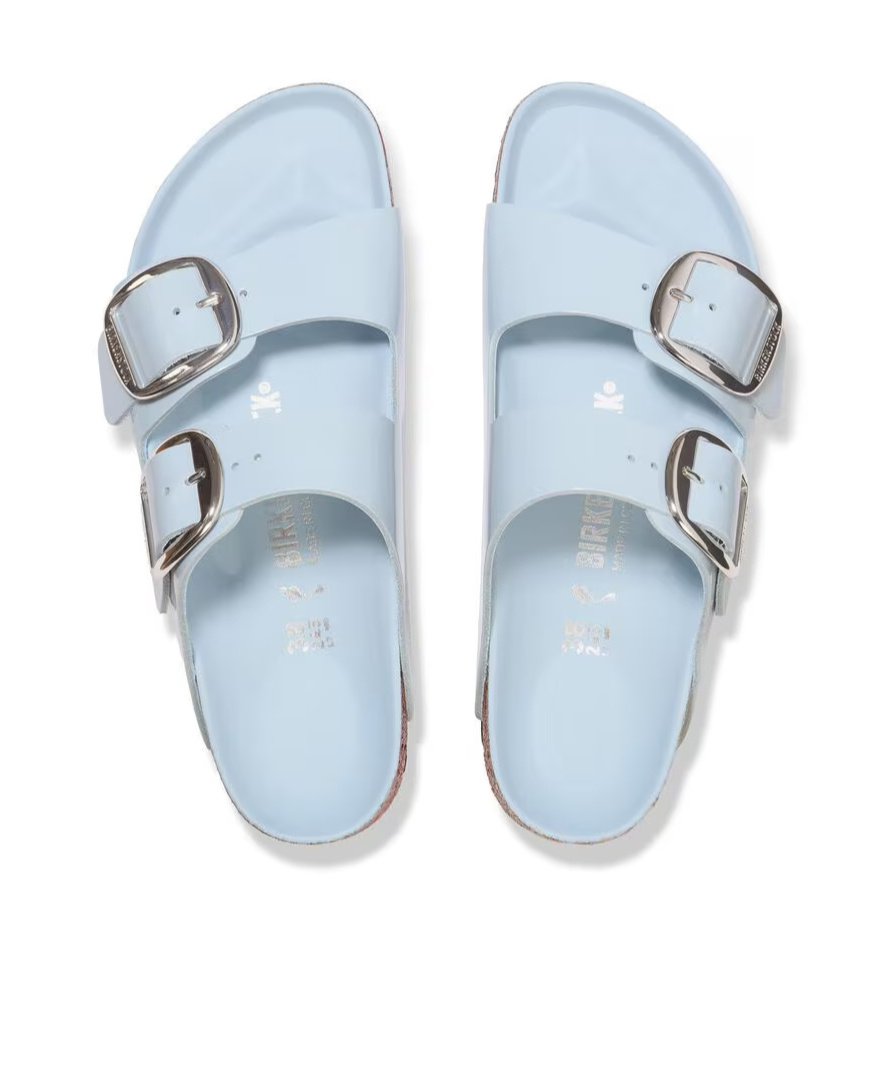Birkenstock Round Toe Double Buckle Rubber Sole Sandals