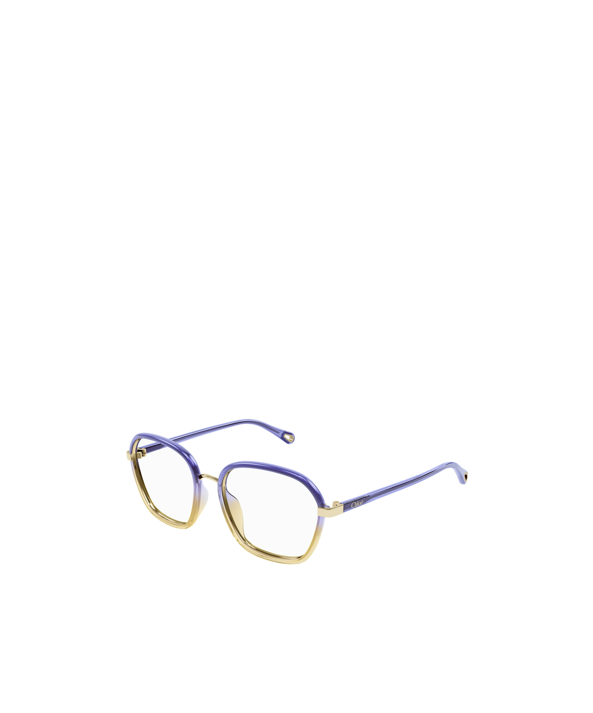Chloé Eyewear Square-frame Glasses In Blue