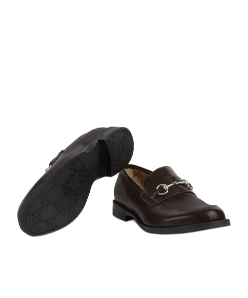 Gucci Horse-decorated Loafers In Black