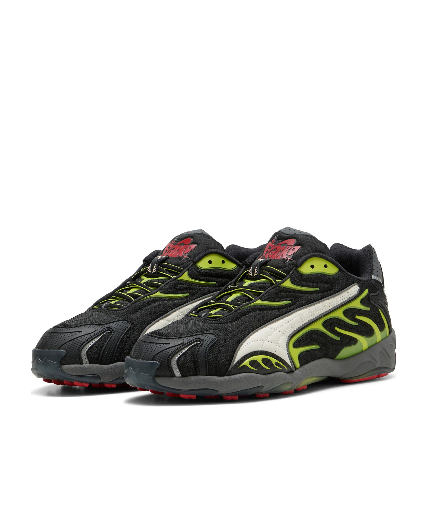 Shop Puma X Asap Rocky Inhale Mesh Sneakers In Black