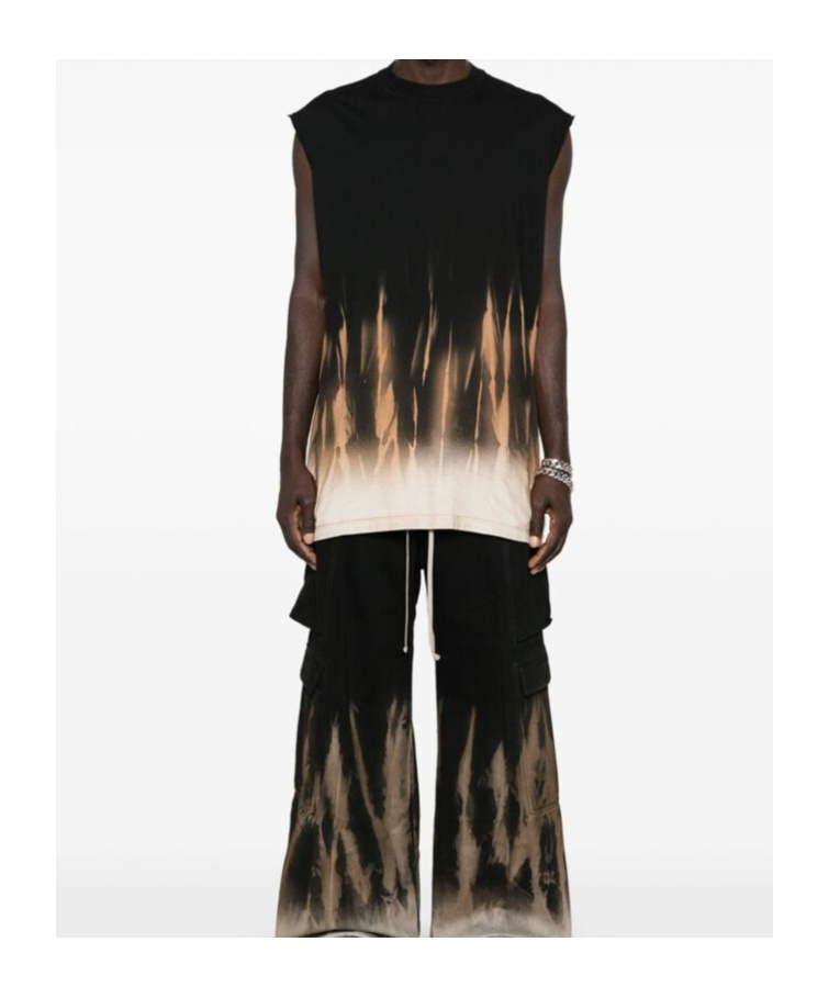 Rick Owens Drkshdw Tarp T-shirt In Black