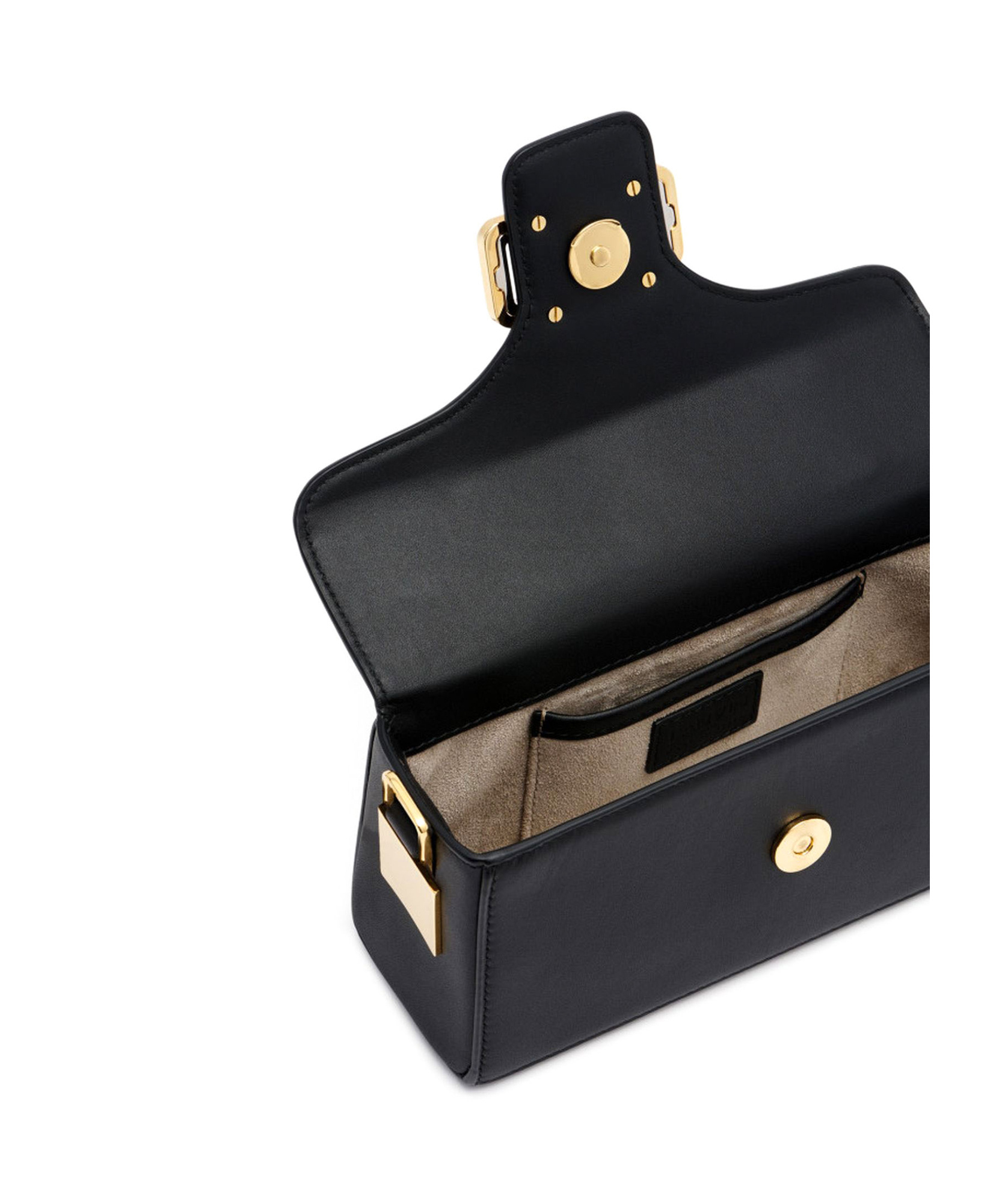 Shop Lanvin Snap Shoulder Bag In Green