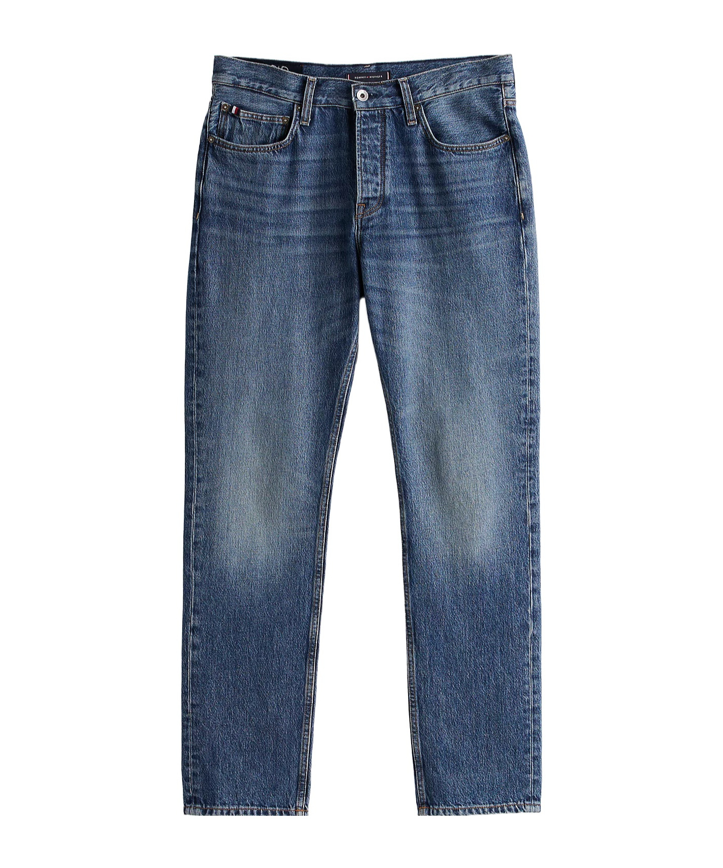 Tommy Hilfiger Jeans With Belt Loops In Blue