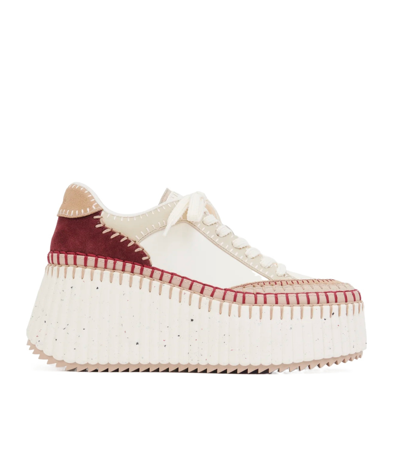 Chloé Nama Platform Sneakers In Multi