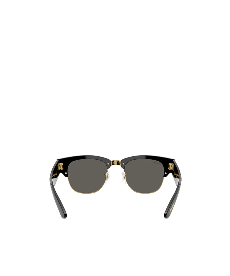 Ray Ban Mega Clubmaster Blacked Out Collection In Gold
